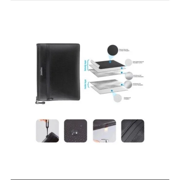 Fireproof and Waterproof Document Bag - Picture 5 of 8